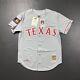 100% Authentic Ivan Rodriguez Mitchell Ness 1994 Texas Rangers Jersey Size 44 L