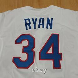 100% Authentic Ryan Nolan Rawlings 1990 Texas Rangers Autographed Game Jersey