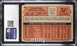 1972 TOPPS #595 NOLAN RYAN METS HOF CSG 7 Angels Astros Rangers