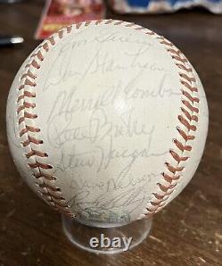 1974 Texas Rangers team signed Baseball, Billy Martin