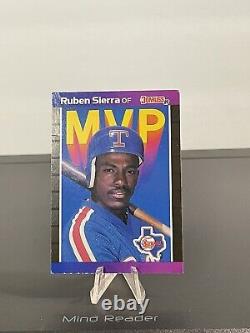 1989 Donruss Bonus MVP's Ruben Sierra Texas Rangers #BC-26 Error Card