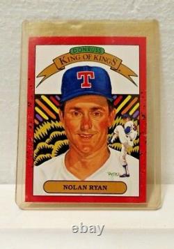 1990 DONRUSS Nolan Ryan TEXAS RANGERS Card #665 Baseball Card ERROR (#659 BACK)