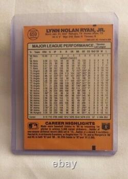 1990 Donruss #659 Nolan Ryan Texas Rangers 5000 K's