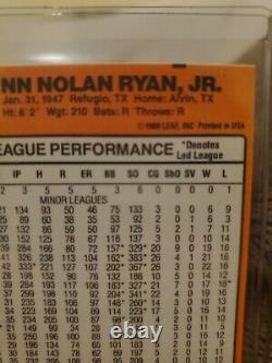 1990 Donruss Nolan Ryan 5000 K's Error No Dot After Inc Texas Rangers HOF Mint