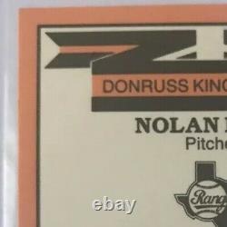 1990 Donruss Nolan Ryan Diamond King of Kings Error