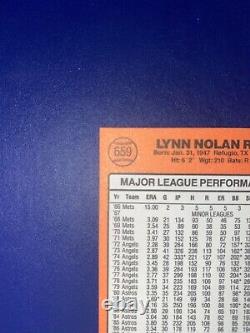 1990 Donruss Nolan Ryan Texas Rangers #659 Baseball Card potentially grade 10