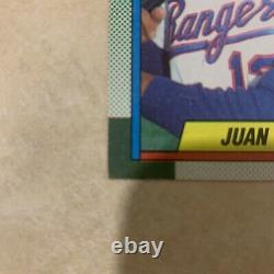 1990 Topps Juan Gonzalez Texas Rangers #331 ERROR Baseball Card