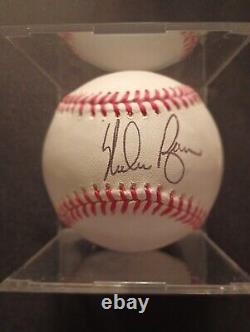 1990's Nolan Ryan Autographed OMLB Baseball Texas Rangers HOF