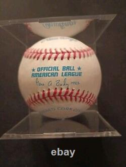 1990's Nolan Ryan Autographed OMLB Baseball Texas Rangers HOF