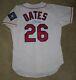 1990s Johnny Oates Game-issued Texas Rangers Authentic Baseball Jersey Size 44