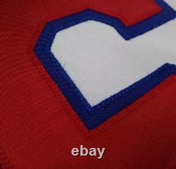 1990s Johnny Oates Game-Issued Texas Rangers Authentic Baseball Jersey Size 44