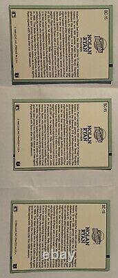 1991 Donruss Nolan Ryan Texas Rangers #BC15 Baseball Card