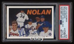 1991 Nolan Ryan PSA DNA Authentic Upper Deck Auto Autograph #0275/2500 PSA 10 AU