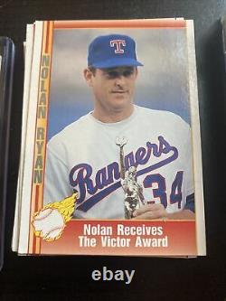 1991 Pacific Nolan Ryan Baseball Card Lot (79 Total)-NM-MT Including #138 Card