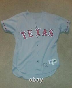1996 Texas Rangers Gu Road Jersey, #22 Will Clark! Classic Style