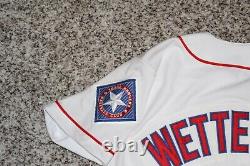 1997 Wetteland Texas Rangers JERSEY Russell AUTHENTIC 40 Jackie Robinson patch