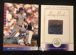 2000 SP Authentic Buyback JOSE CANSECO AUTO /29 Upper Deck Autograph BuyBack UD