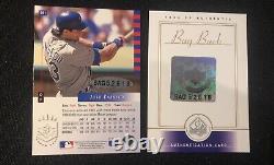 2000 SP Authentic Buyback JOSE CANSECO AUTO /29 Upper Deck Autograph BuyBack UD