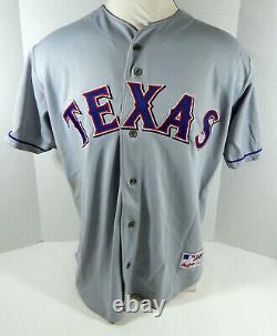 2001 Texas Rangers Alex Rodriguez #3 Authentic Grey Jersey 100 P Rawlings NWT 48