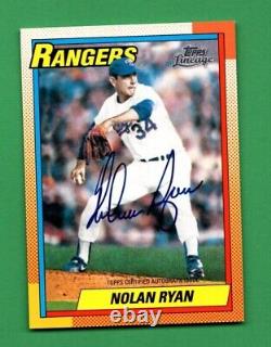 2011 Topps Lineage Autographs #NR Nolan Ryan EXCH Texas Rangers A22 161