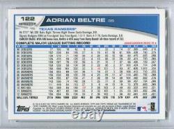 2013 Topps Chrome Refractor Ref #122 Adrian Beltre Texas Rangers PSA 10 POP 3