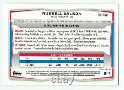 2014 Bowman RUSSELL WILSON BP-RW SSP Prospect Variation Texas Rangers 19300 pks