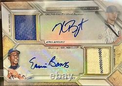 2018 Triple Threads DECA 04/10 Relic / Auto Booklet Trout, Aaron, Jeter