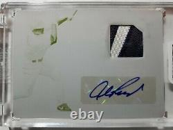 2019 Immaculate #1/1 Printing Plate Alex Rodriguez Game Used Auto Patch