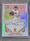 2021 Bowman Sterling Recollections Refractors #sra-jd Jacob Degrom #1/50 Auto