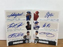 2021 National Treasures Baseball Decades Best 2010s 6 Autos 1/1 see player list