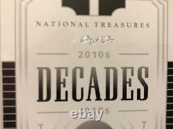 2021 National Treasures Decades Best Auto Booklet See Description For Players