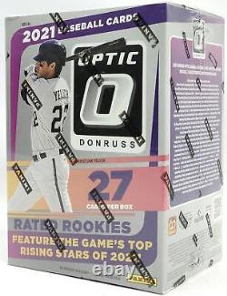 2021 Panini Donruss Optic Baseball 7-pack Blaster 20-box Cas (pink Parallels!)