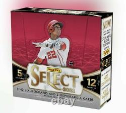 2021 Panini Select Baseball Factory Sealed Hobby Box
