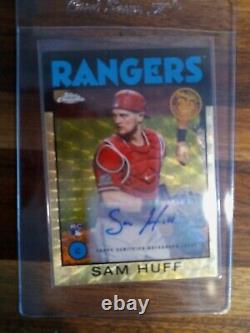 2021 Topps 1986 Design Sam Huff Rookie Auto Superfractor One Of One