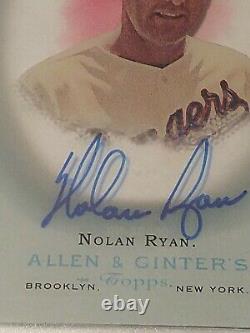 2021 Topps Clearly Authentic Nolan Ryan Auto /50