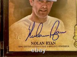 2021 Topps Dynasty Nolan Ryan Dynastic Deed Laundry Tag Jersey Auto 1/1 Rangers