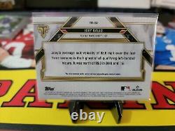 2021 Topps Triple Threads Joey Gallo 93.8 MPH Crazy Patch Ruby 1/1 SSP