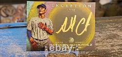 2022 Bowman Inception Silver Signing Anthony Gutierrez On Card Autograph 17/ 25