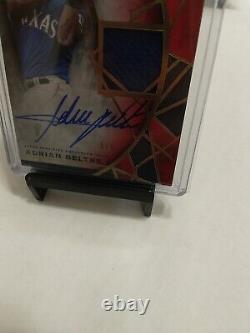 2022 Topps Diamond Icons Adrian Beltre Auto Red 5/5 Texas Rangers patch relic