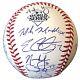 2023 Texas Rangers Team Signed World Series Baseball 23 Autograph Total Ws Proof