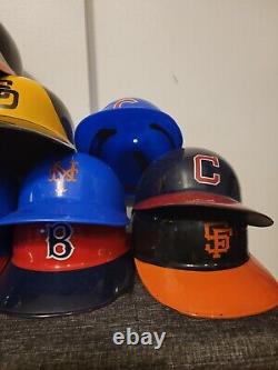 26 Vintage MLB Laich Industries Full Size Plastic Baseball Batting Helmets