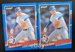 2 1990 Leaf Baseball Nolan Ryan