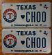 2 Mlb Shin-soo Choo Texas Rangers Authentic Retired Car License Plate Rare- One