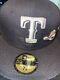 7 1/2 Texas Rangers Black City Icons Icy Blue Bottom Fitted Hat