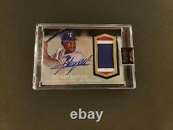 Adrian Beltre 2018 Topps Dynasty Game-used Patch Auto 10/10 Texas Rangers