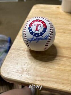 Adrian Beltre Autographed Baseball Texas Rangers Cert