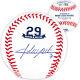 Adrian Beltre Autographed Retirement Logo Mlb Baseball Texas Rangers Jsa 215521