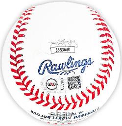 Adrian Beltre Autographed Retirement Logo Mlb Baseball Texas Rangers Jsa 215521