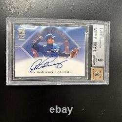 Alex Rodriguez 2002 Topps Autograph Certified Issue A-Rod #TA-19 Bgs 9 Auto 10