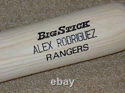 Alex Rodriguez Adirondack Game Bat Texas Rangers Yankees Mariners
